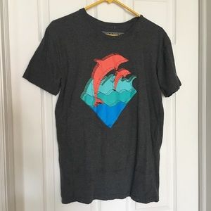 Pink + Dolphin Tee - new